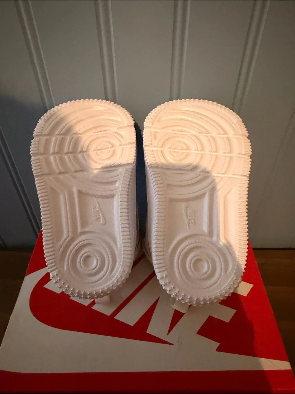 Nike white toddler